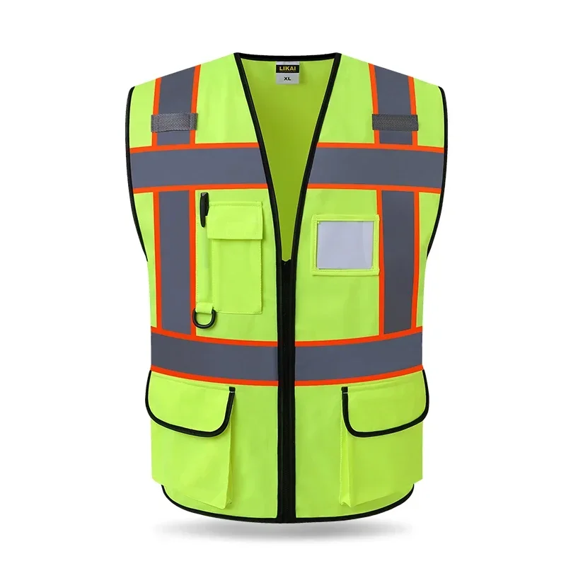 Motorcycle Cycling Sports Outdoor Reflective Safety Clothing Reflective Jacket High Visibility Reflective Vest Working Clothes