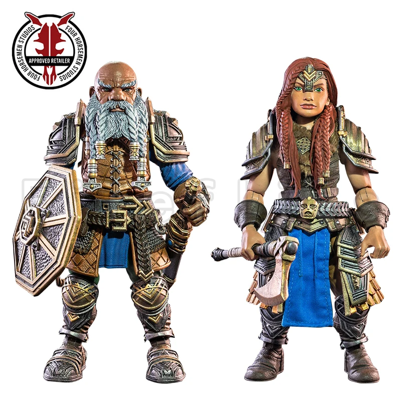 

Фигурка 1/12, 6 дюймов, Four Horsemen Studio Mythic Legions Rising Sons Exiles Mountain, аниме-игрушка