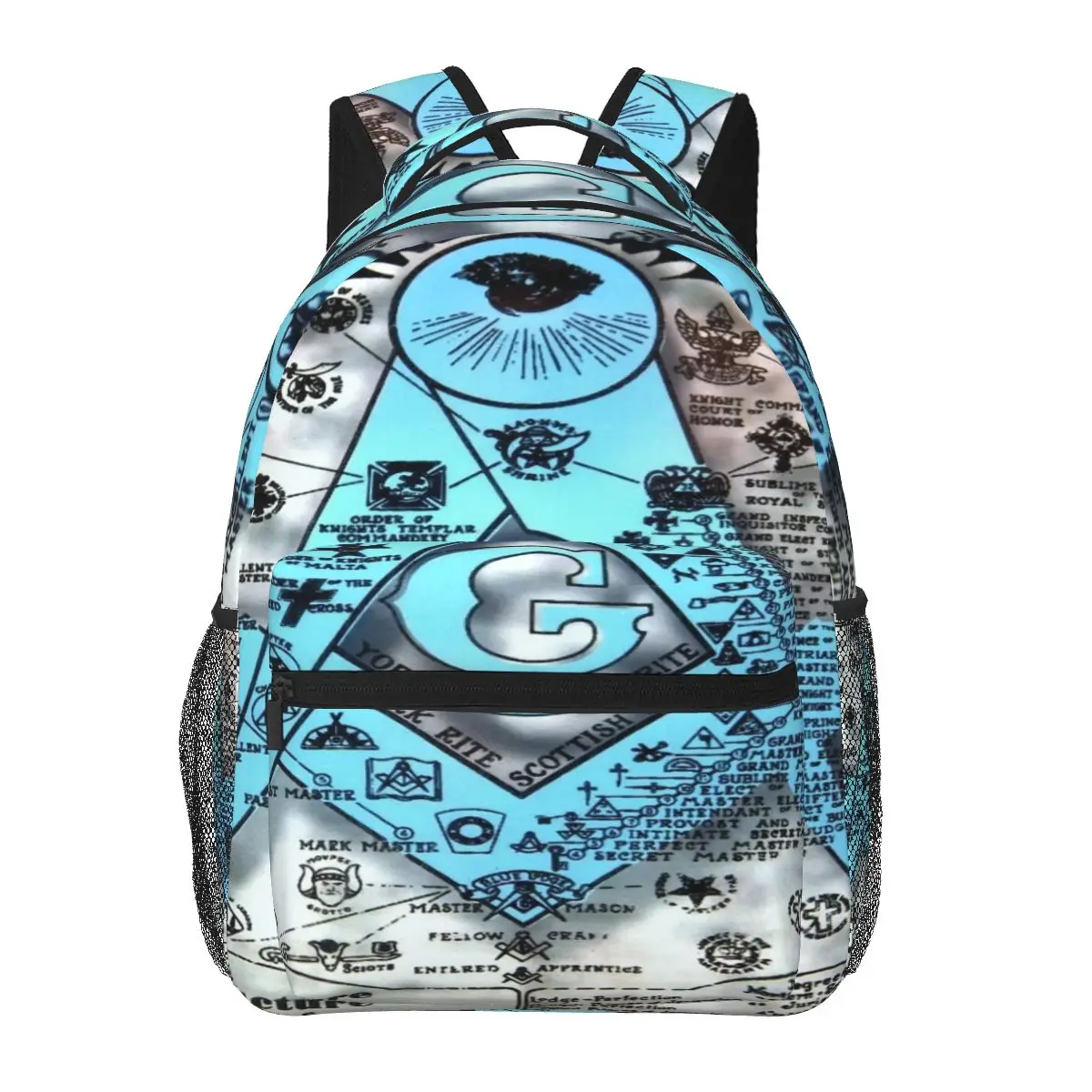 Backpack Casual Travel Bag Master Freemason Certificate School Bag Fashion Shoulder Bag For Teenage Girl Bagpack