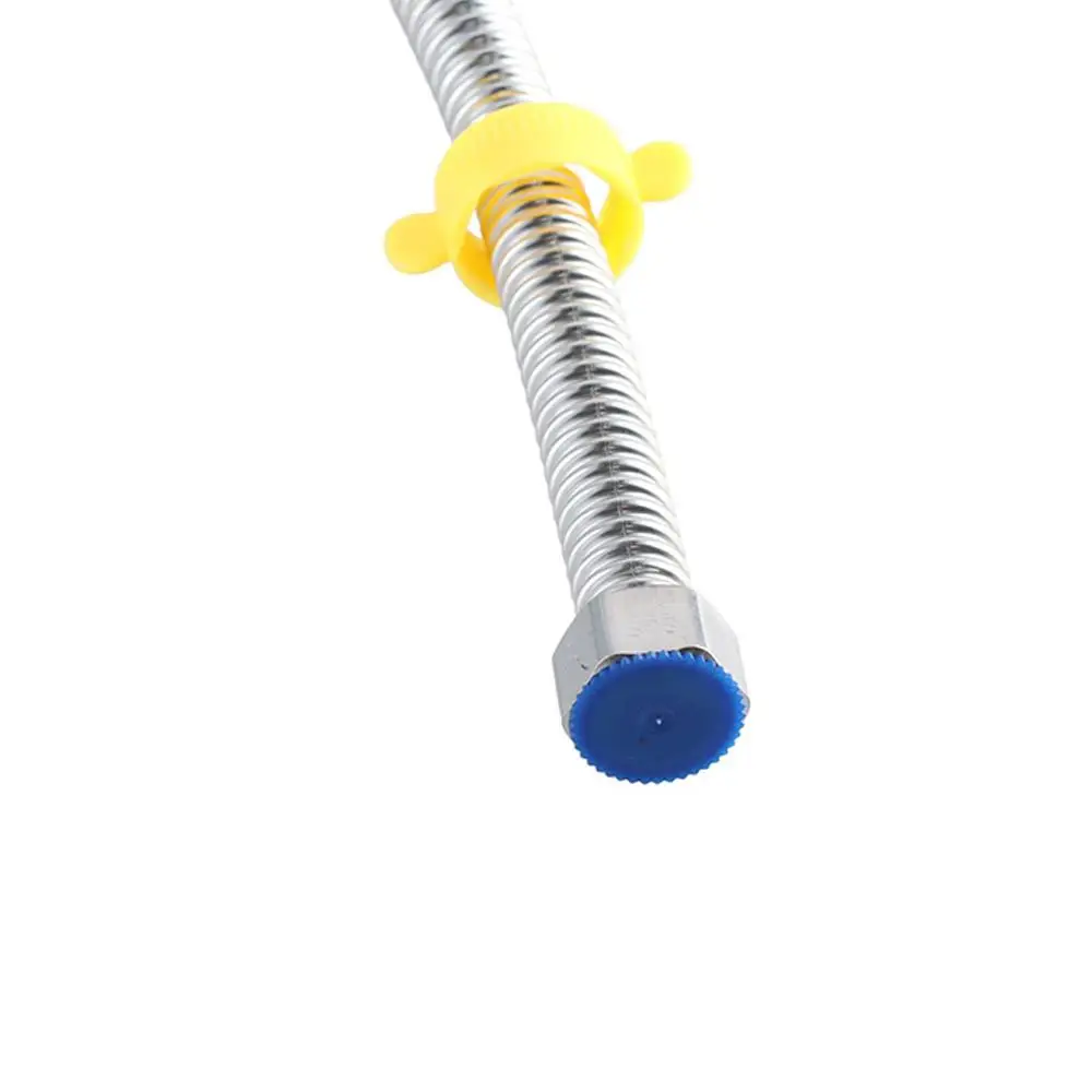 Высокотемпературный шланг из нержавеющей стали 304, взрывозащищенные утолщенные гофрированные трубы, нержавеющая сталь 304, с гаечным ключом