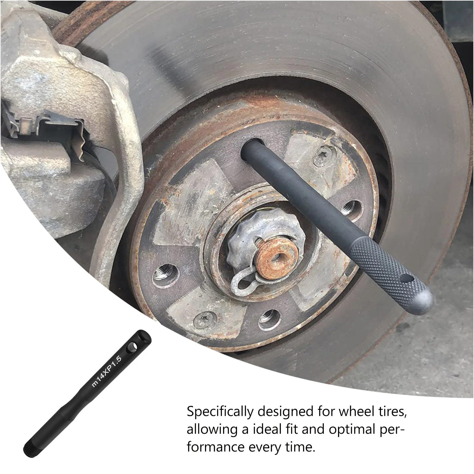 Car Wheel Hanger Alignment Pin Tool Tire Positioning Compact Durable Efficient Simplify Installation Process Car Tire Pin