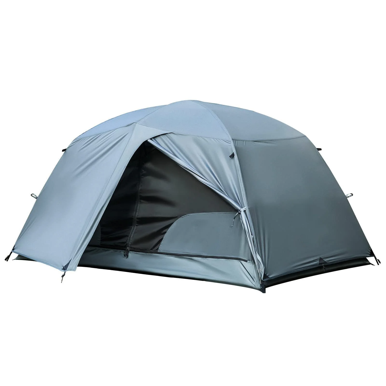 Waterproof Camping Tent Lightweight Dome for Hiking Backpacking 2-Season Free Standing Shelter