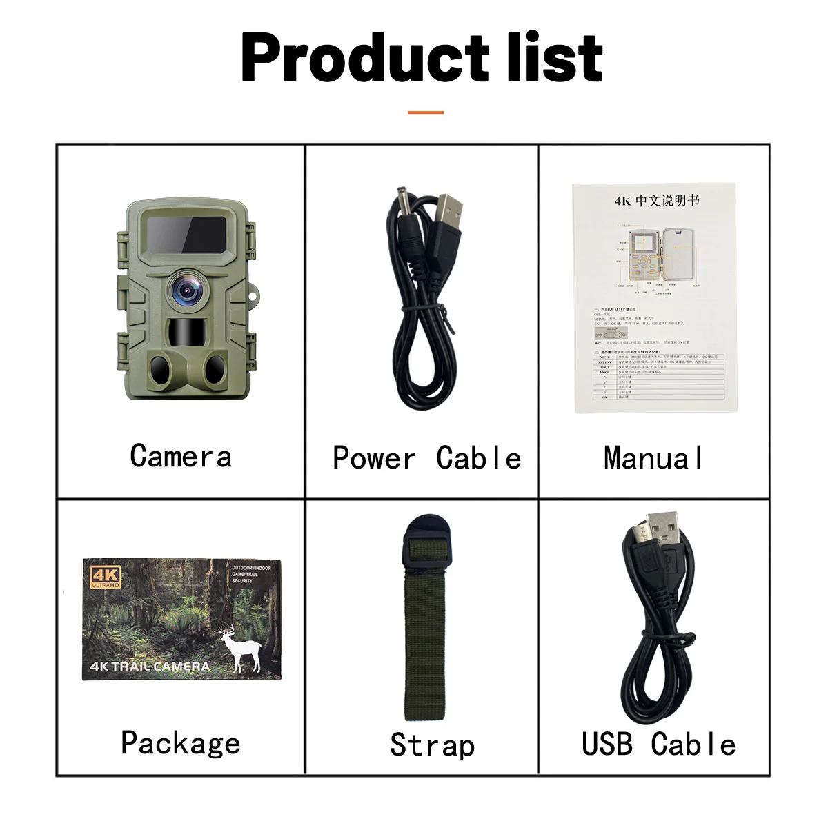 

4K 48MP Trail Camera Hunting Cameras PR701 Wildlife Surveillance Night Vision Tracking Photo Trap Cams IP66 Waterproof Outdoor