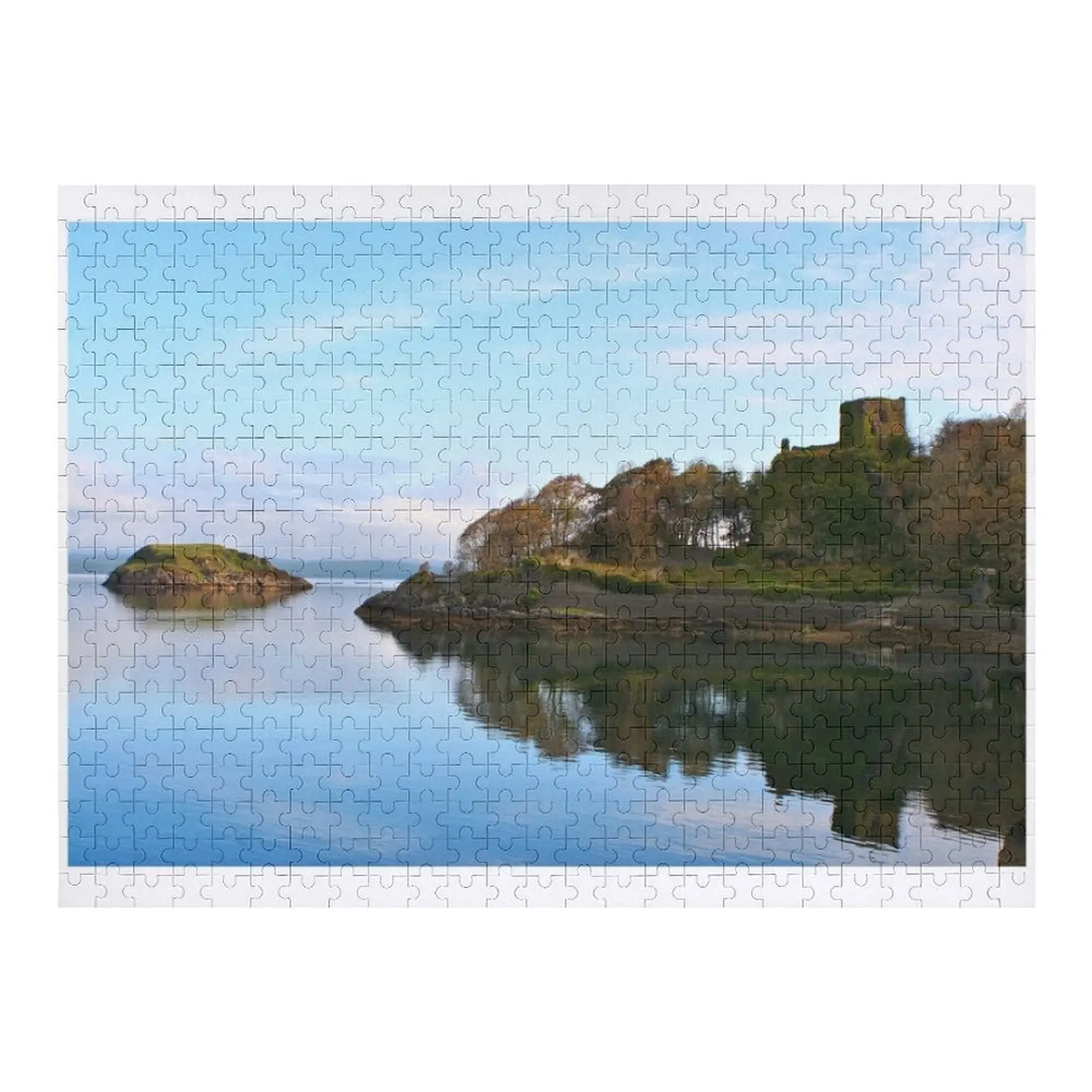 

Пазл Dunollie Castle, Oban, Шотландия, Деревянный пазл для взрослых, персонализированные идеи подарков, пазл