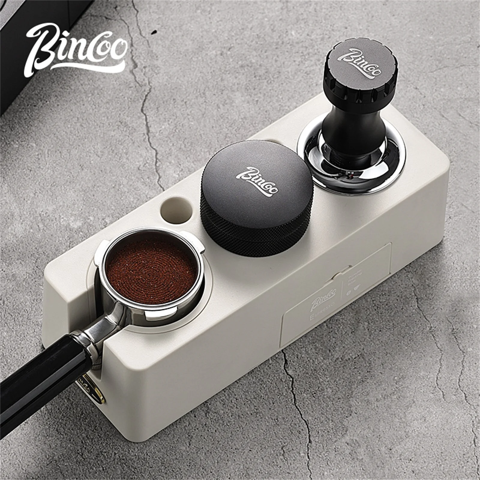 Bincoo Coffee Tamper Station 51mm 53mm 58mm Constant Pressure Espresso Distributor Barista Accessories Tools Hot Sales