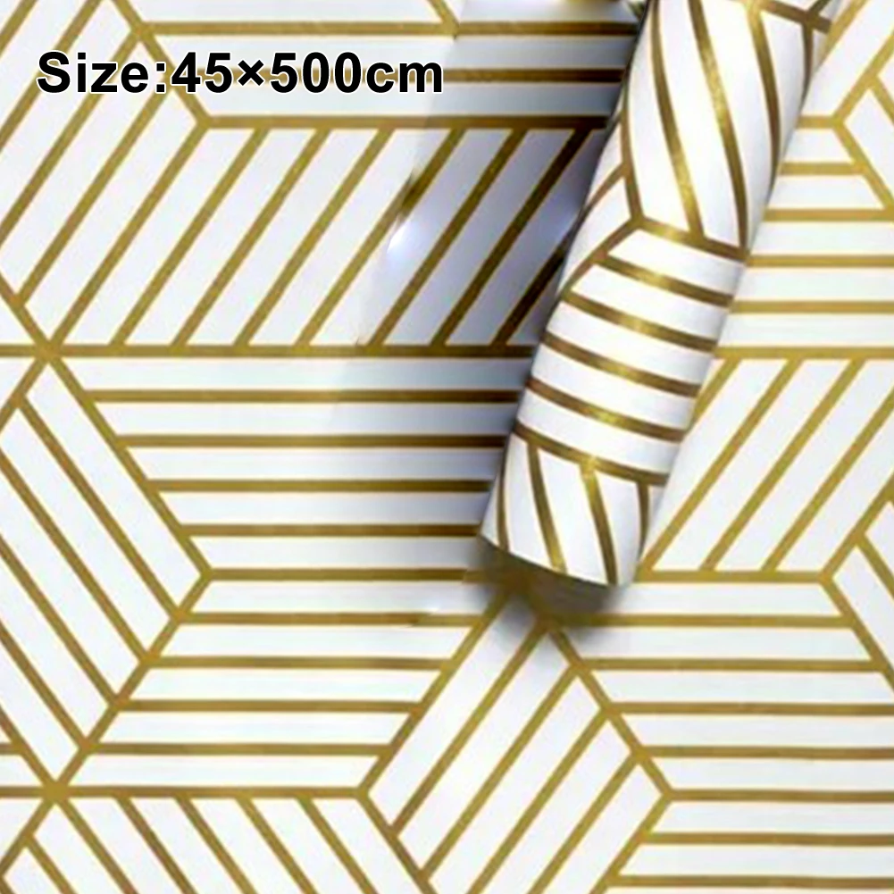 PVC Wall Sticker for Bedroom Interior Wall Decoration Background or Accent Wall Use Long Roll Format 45cm x 500cm