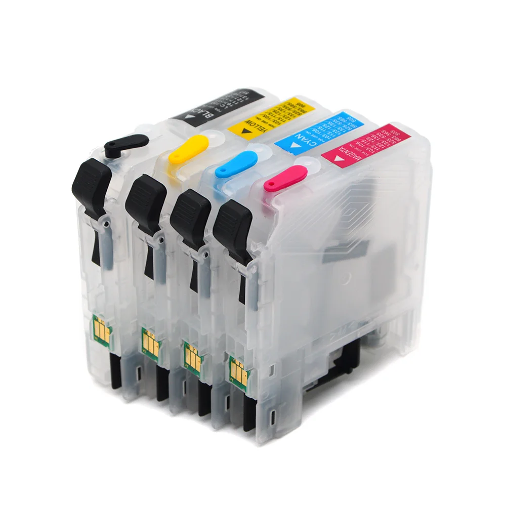 LC103 LC123 Refillable Ink Cartridge with ARC Chip for Brother DCP-J152W MFC-J245 J285DW J450DW J470DW J475DW J650DW J870 J875