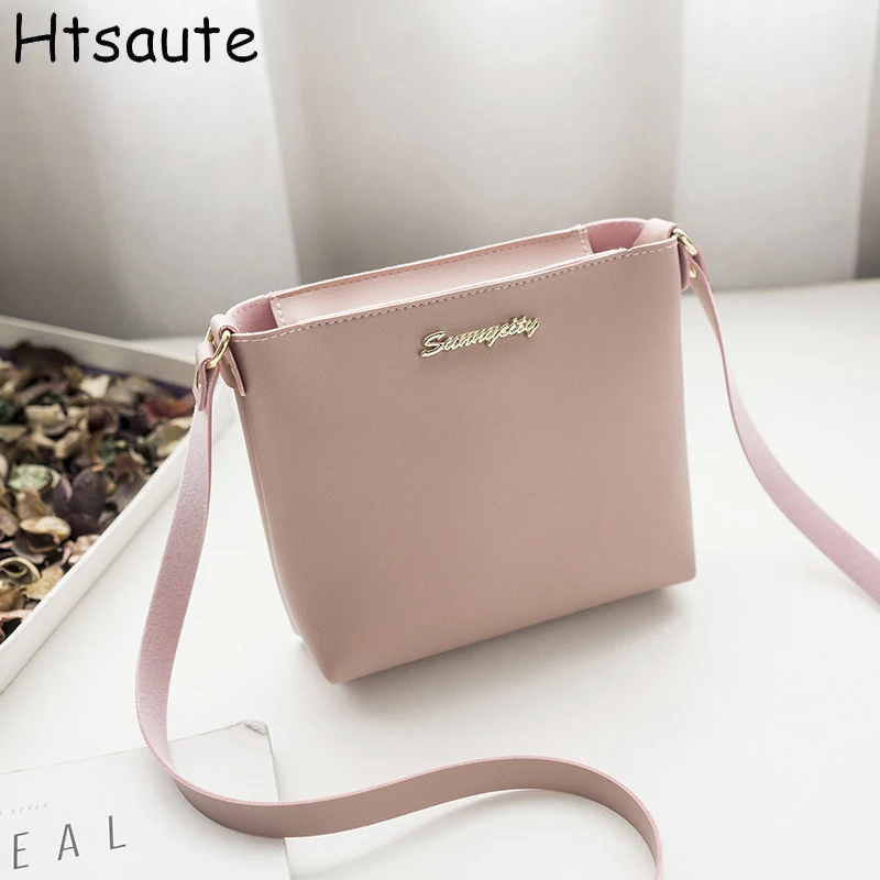 Hàng Mới Về Nữ Mini Messenger Túi Thời Trang Nắp Đồng Xu Giữ Đơn Giản Túi Đeo Chéo Da PU Thiết Kế Ly Hợp Bolsa Feminina