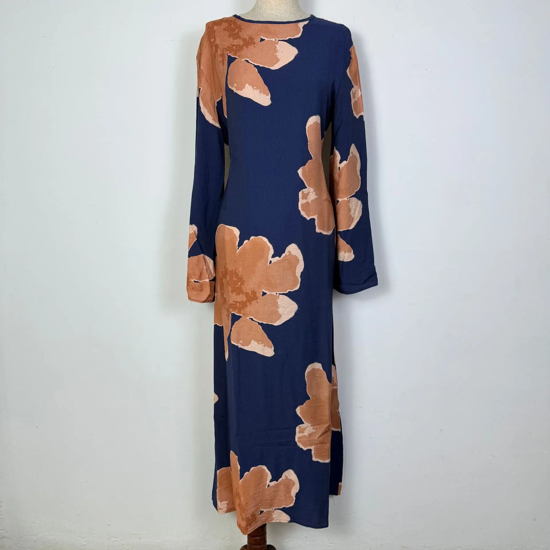Eid Women Dress Muslim Abaya Dubai Flower Print Vestidos Largos Party Caftan Jalabiya Ramadan Dresses Kaftan Arab Long Robe 2026