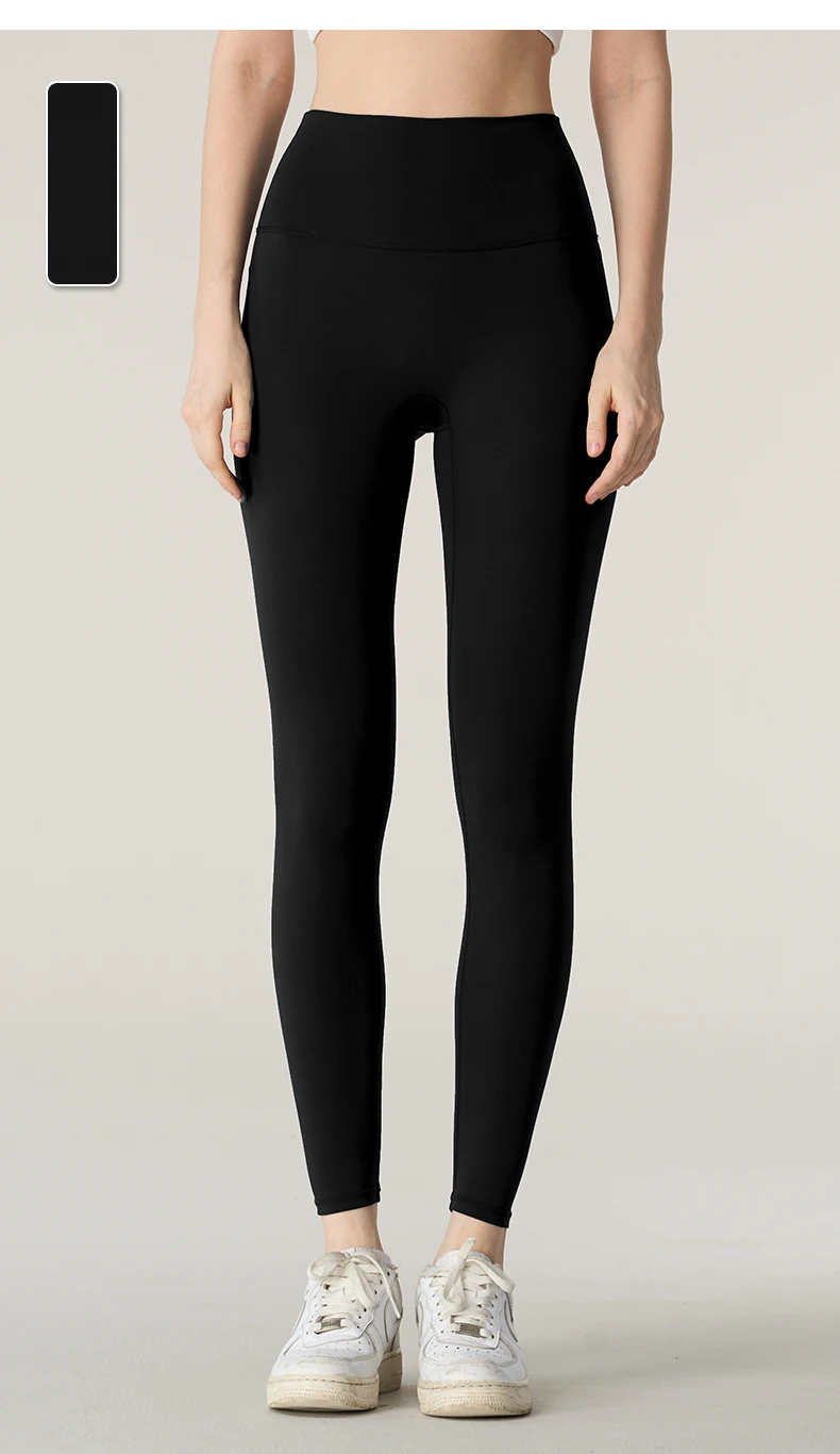 Hochgeschnittene Yoga-Leggings für Damen, ideal für Sommer-Workouts, hohe Elastizität, atmungsaktiv, formgebend, für Laufen, Outdoor-Aktivitäten, Freizeit, Radfahren und Yoga. – Detail 24