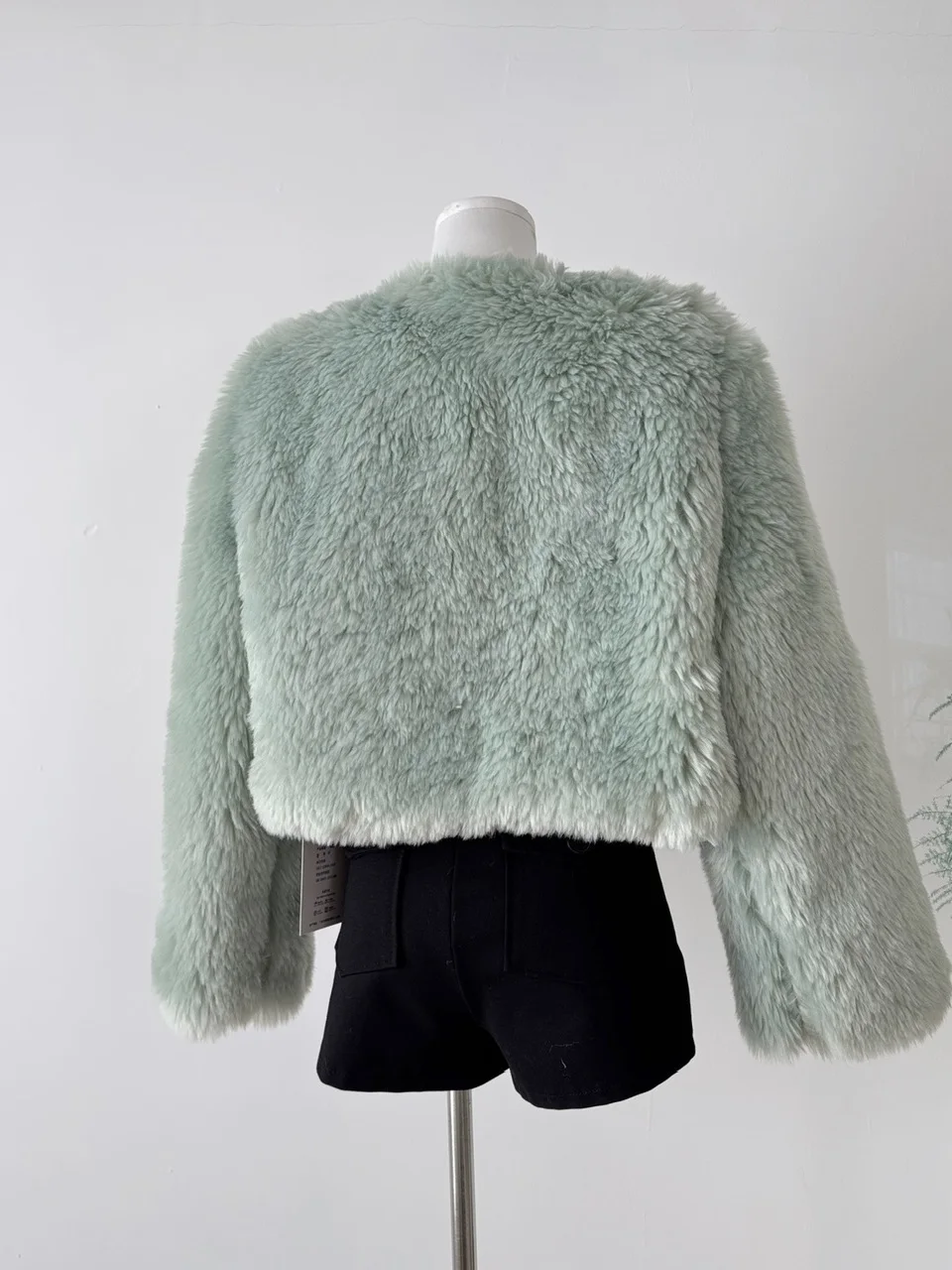 العصرية ort الفراء الاصطناعي Jaet 2025 شتاء جديد الحلو Sle صديقة للبيئة القطن الدافئة المرأة أعلى ألياف البوليستر 00% #5