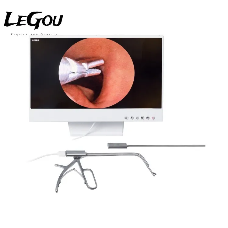 LeGou Professional Keqiang Visual Laryngeal Forceps ENT Instruments Electronic Endoscope Medical