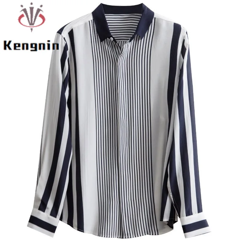 

Style Women Chiffon Shirts 2024 Spring New Office Lady Work Blouse French Style Pactwork Female Tops Long Sleeve Blause KN590