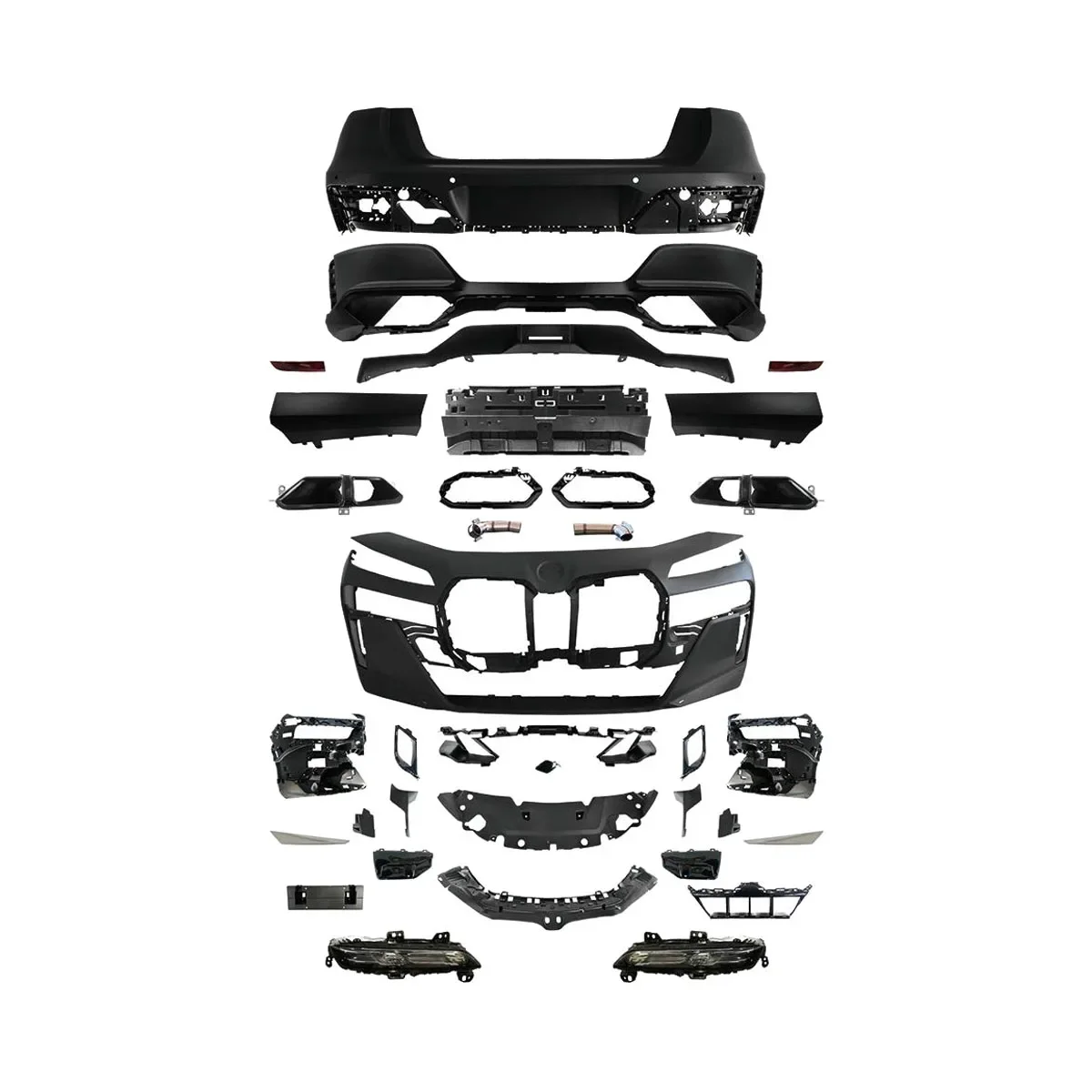 

New Design Body Kit For BMW 7 Series G70 Upgrade To G70 M Sports Style Full Body Kit Parts System Exterior Accessories