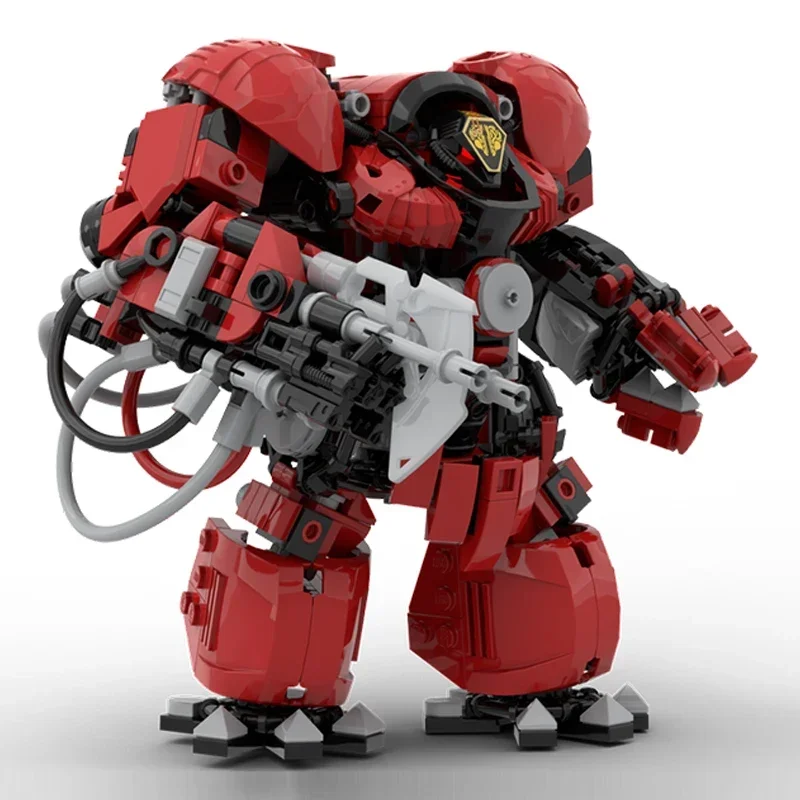 Populaire games Moc Model Bouwstenen Hamer Battle Mech Collection Technologie Modulaire blokken Cadeau Kerstspeelgoed DIY-sets