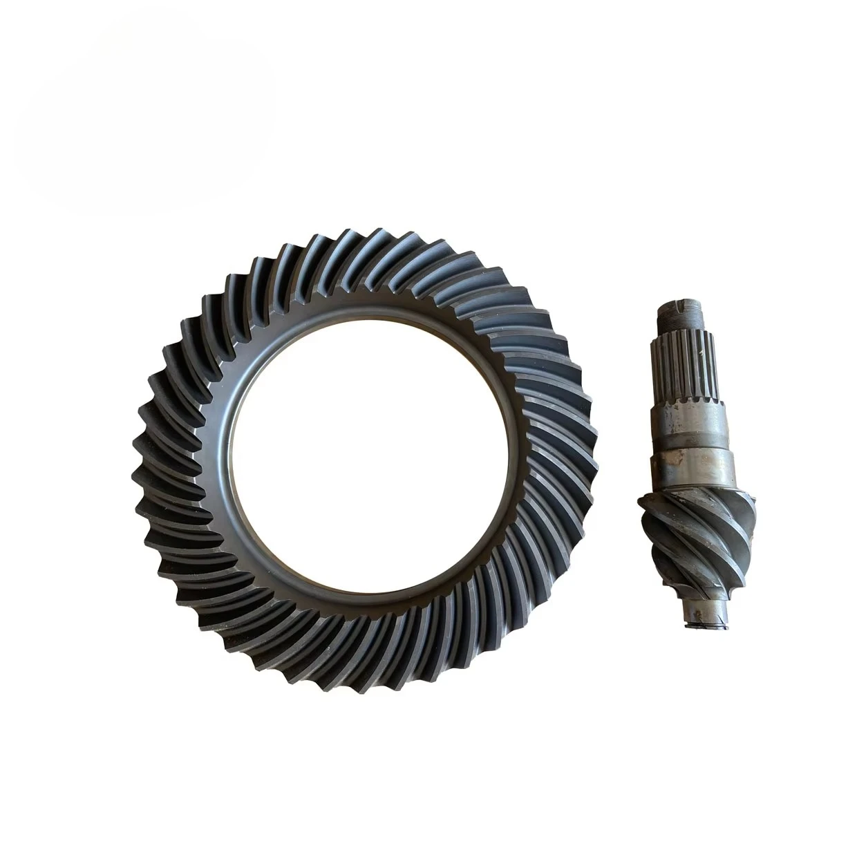 

1412102940 CXZ EXZ Set 43/6 Rear Axle Case Final Drive Gear Set Differential 17.5" and 21 Teeth Match Coupling Flange