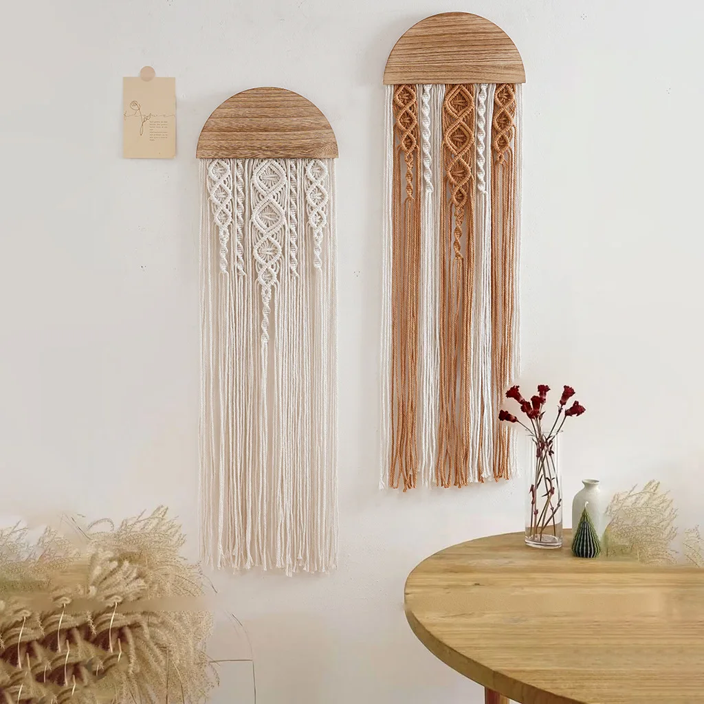 شرابات جدار الديكورات نسيج معلق على الحائط للبالغين يبحثون أنماط المنازل الحديثة المريحة هدية لغرفة النوم