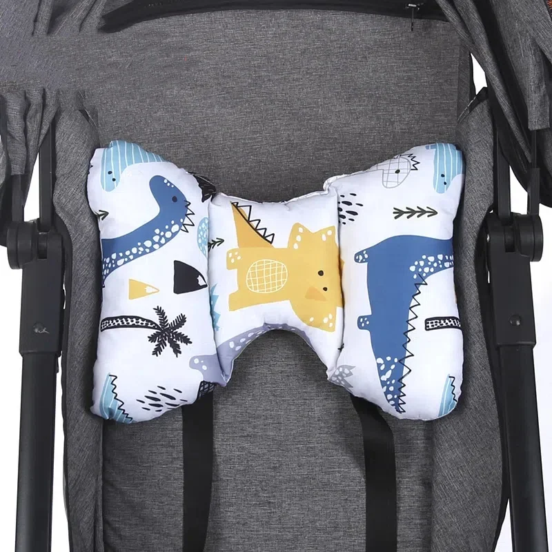 ベビーサポート枕幼児クッションベビーカーヘッドピロー保護ベビーカーバスケット首保護衝撃吸収