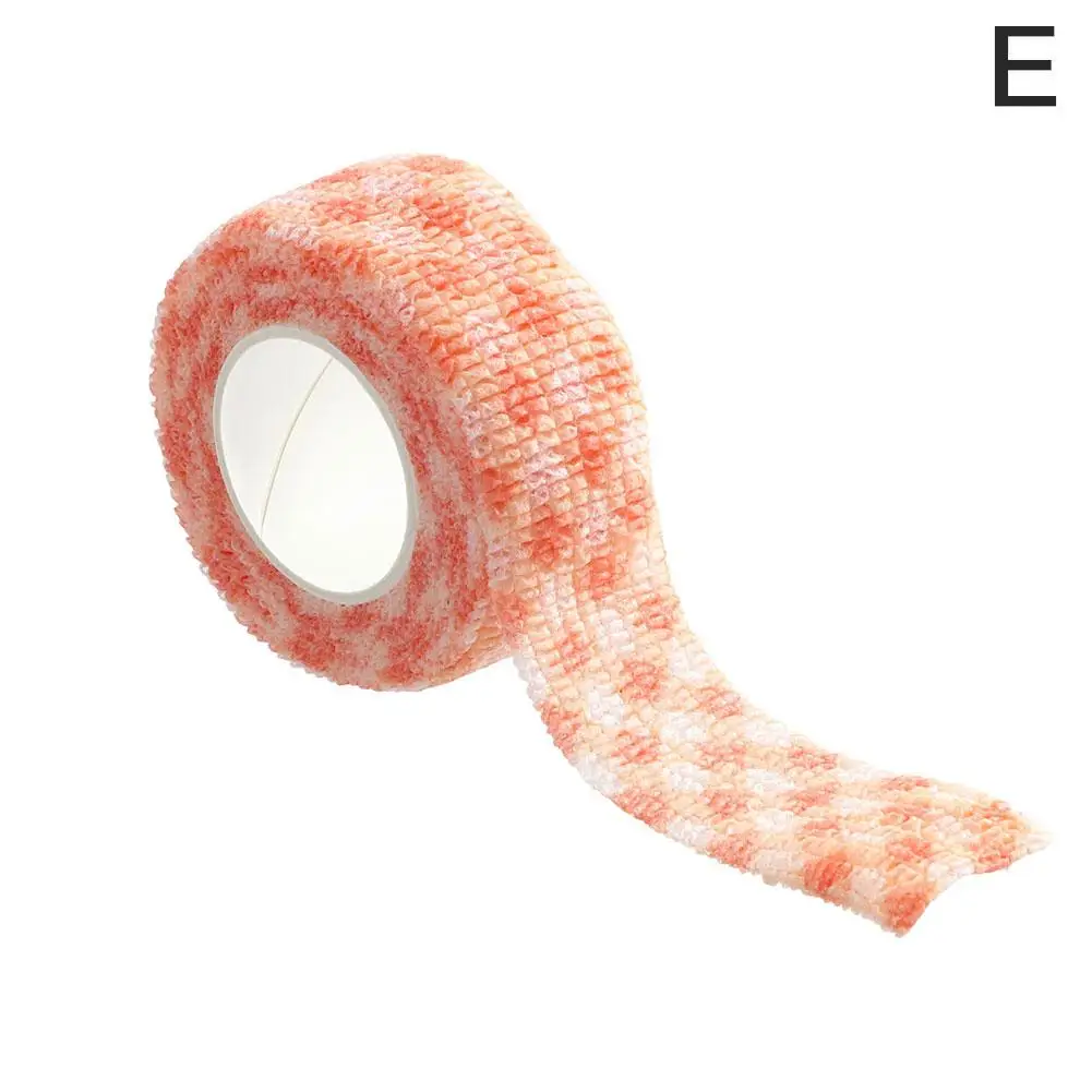 1pcs Self Adhesive Finger Tape Finger Protection Bandage Accessories Fabric Tape Printed Sports Elastic Non-woven Writing U8A4