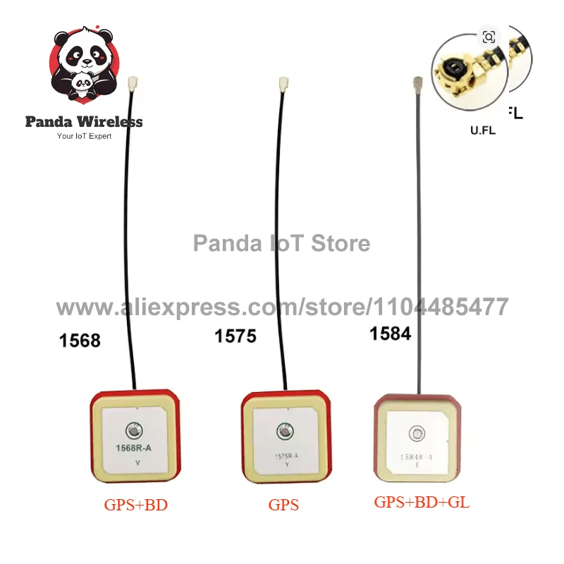

3 см/5 см/10 см/15 см/20 см/30 см GPS BD ГЛОНАСС Высокоточное позиционирование Активная пассивная керамическая антенна U.FL для ориентирования БПЛА