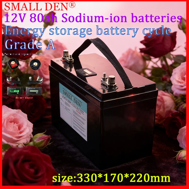 New 12V 80Ah Sodium…