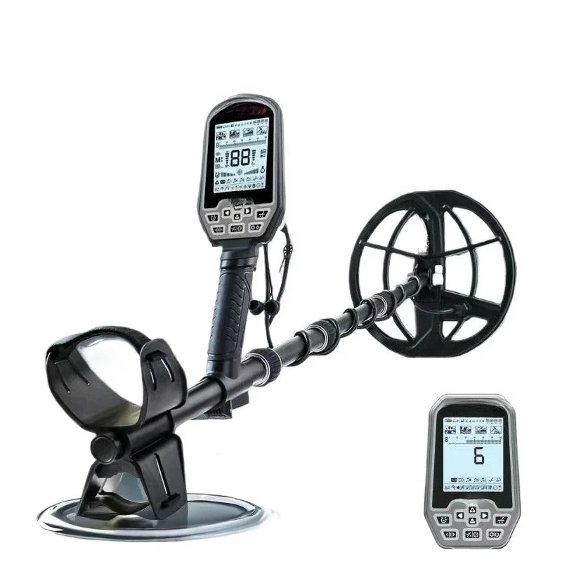 S63 Underground Metal Detector Underwater High Sensitive Iron Exhaust Treasure Hunting Gold, Silver, Copper and Aluminum