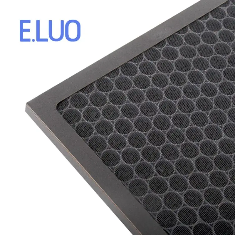 Custom Filter H13 Replacement HEPA Filter 120*120*27mm /  Activated Carbon Filter 120*120*10mm Housing Clean Air Home