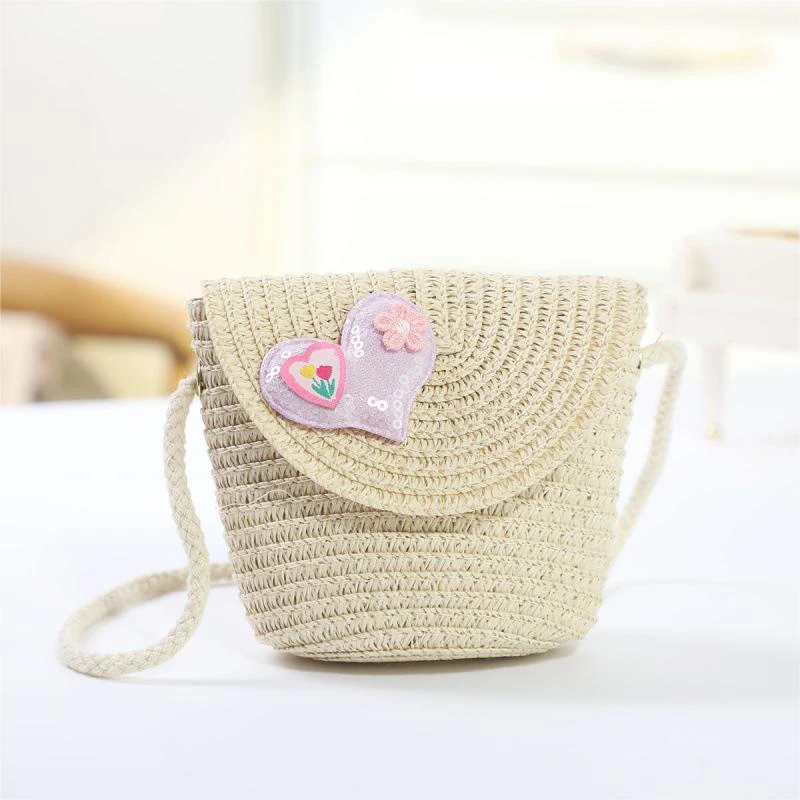 Mini um ombro Crossbody Bag, grama de malha, bonito, estilo Flip, nova moda