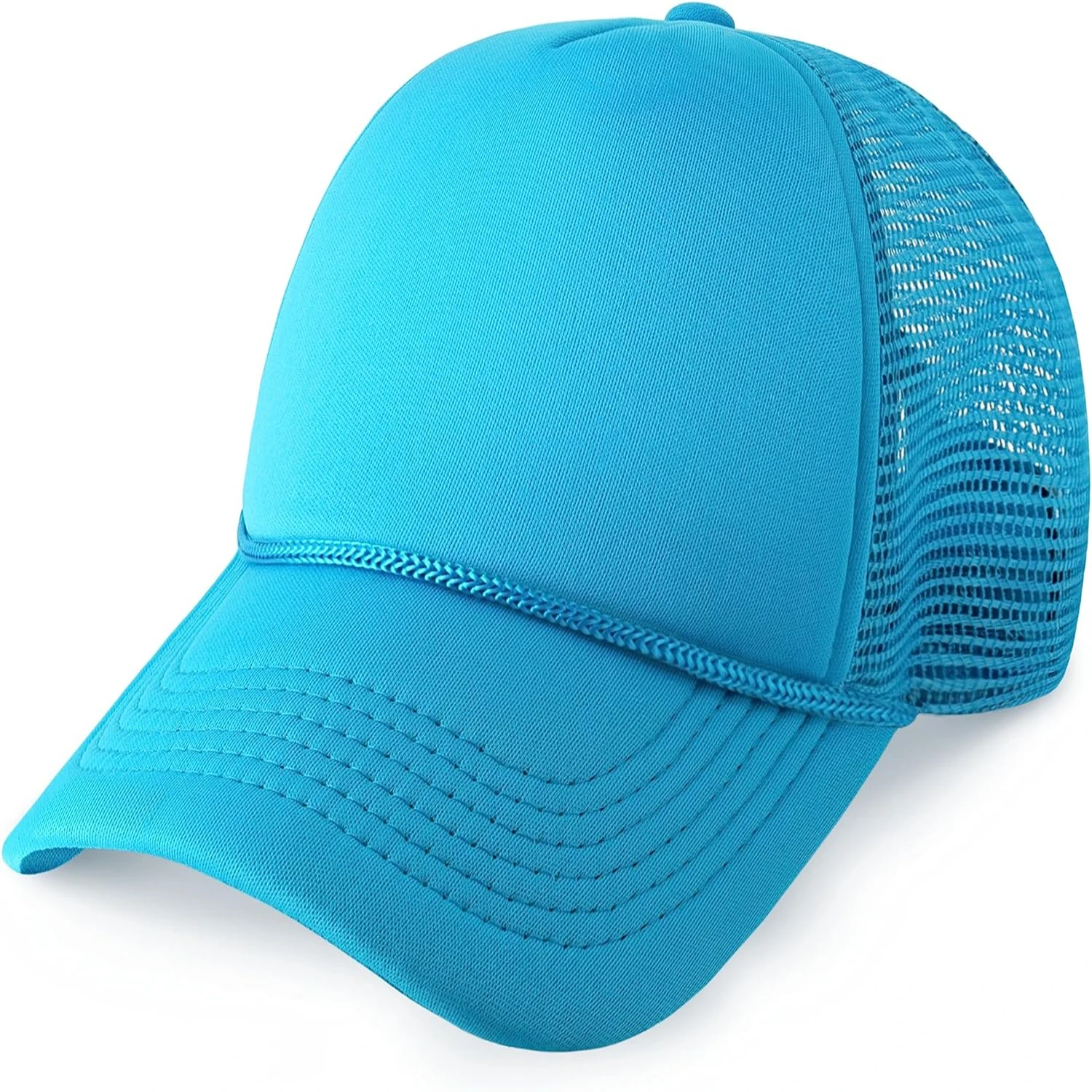 Stay fashionable and cool with this stylish two-toned trucker hat, offering ultimate comfort for outdoor activities. Stay on tre