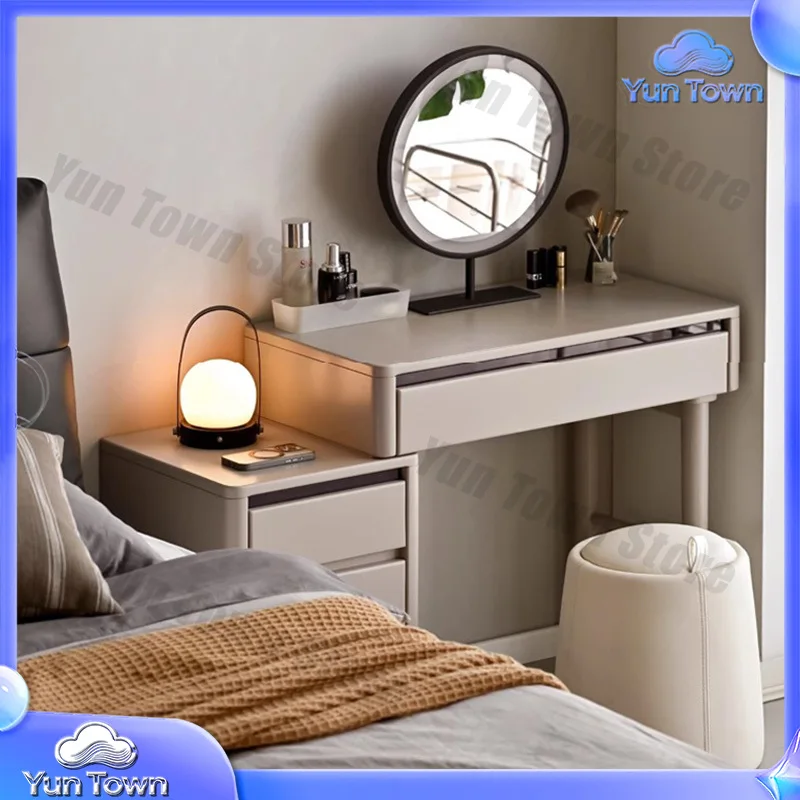 Bedside Study Vanity Table Luxury Mid Century Women Bedroom Dressing Table Modern Bedroom Makeup Vestidores Trendy Furniture