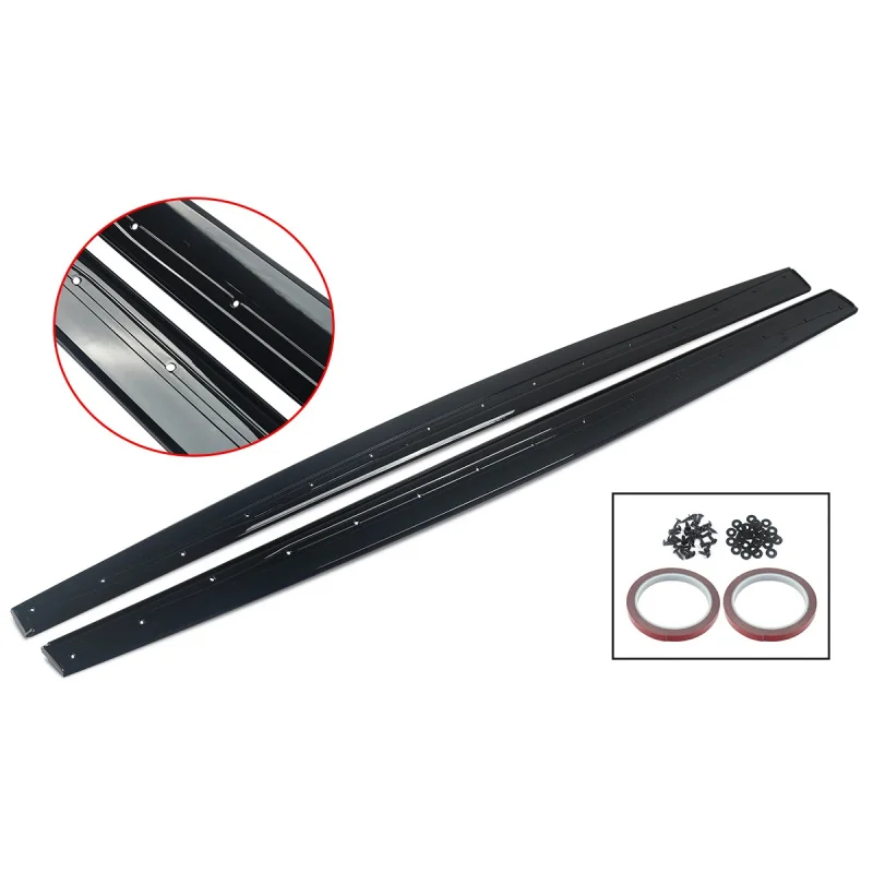

Side Skirt Extensions Side Bumper Full Bodykit Universal Car Sport Exterior Modification Accessories