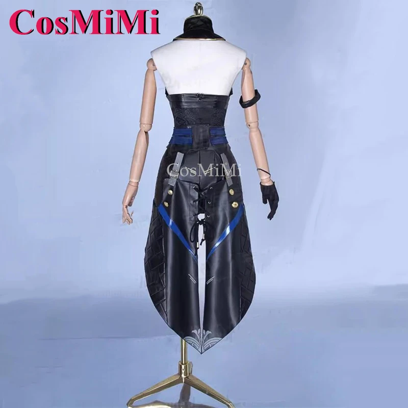 CosMiMi Game Wuthering Waves YangYang Cosplay Costume Fashion Sweet Combat Dress Women Carnival Party Role Play Clothing XS-XL