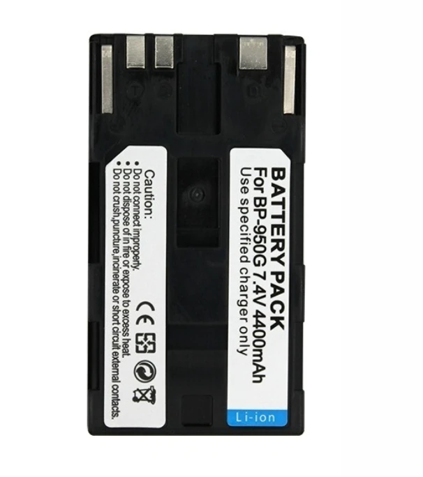 High Capacity 4400mAh for Canon BP-950G Battery Replacement - Long Lasting Power for Canon IXUS/SD/Digital Cameras