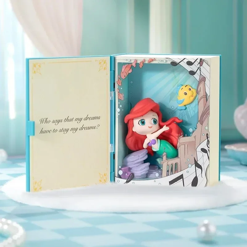 

POP MART Disney Princess's Fairy Tales Series Scene Sets Blind Box Toys Kawaii Anime Action Figure Surprise Mystery Box Dolls