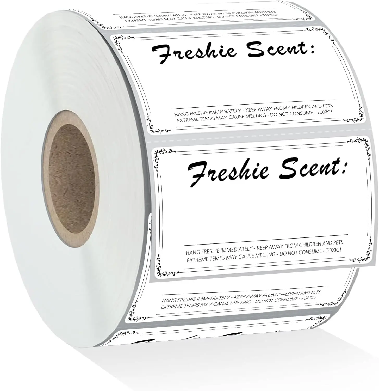 

Freshiess Care Instruction Stickers Thermal Label 1.25X 2.25 Inch Freshiess Warning Label 500 Pcs