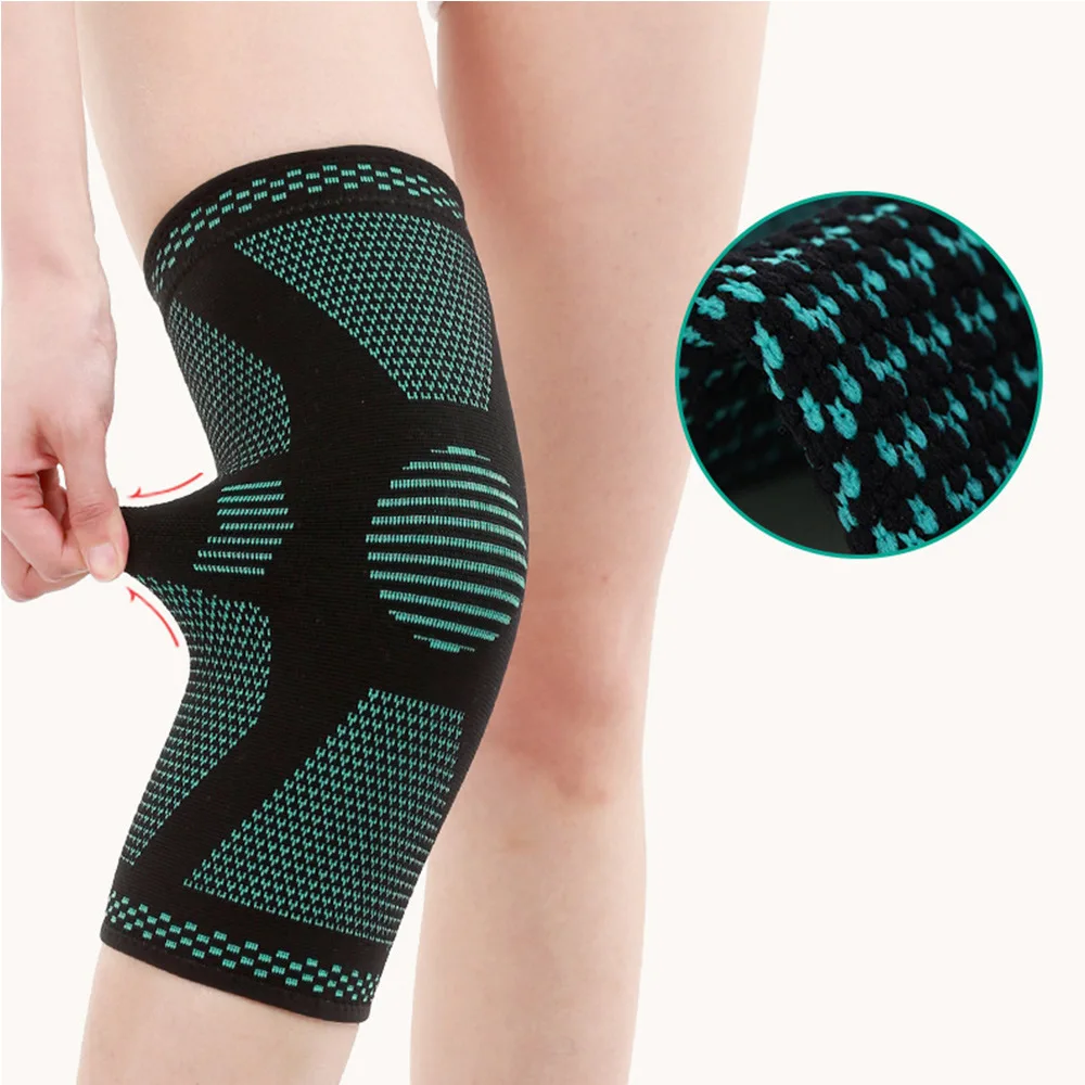 

Knitted Sports Knee Pads Summer Breathable Knee Pads Running Basketball Mountaineering Sports Sports Protective Gear