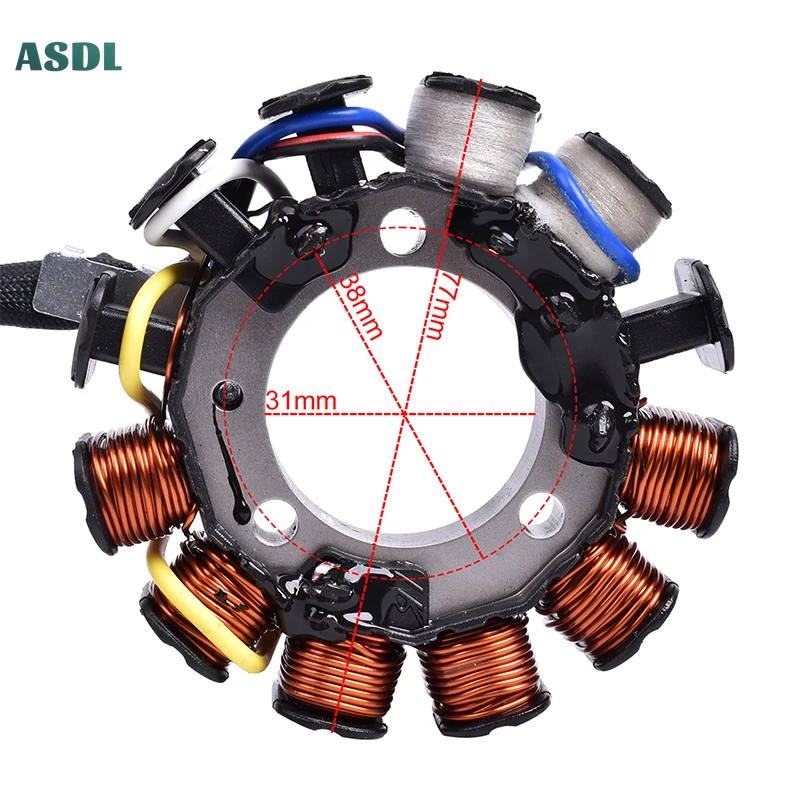 

Generator Magneto Stator Coil for Honda Motorcycle 2005 2006 2007 2008 2009 CRF450X A-CRF450X Alternator CRF450X AC 2012-2017