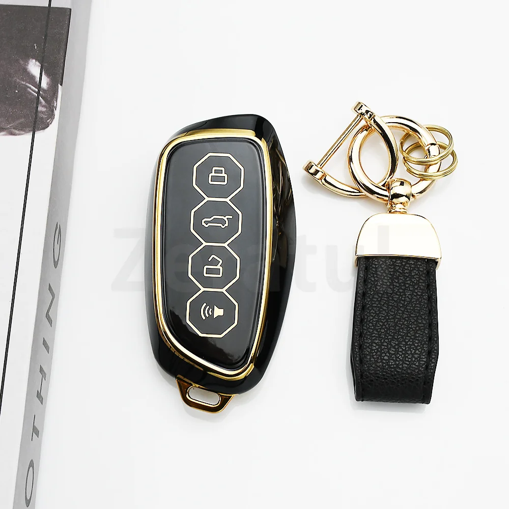 TPU Auto Car Key Case Cover for Great Wall Haval H3 H6 H9 2024 H-DOG Owl Dragon Max Protection Shell Fob Holder Accessorries view 5