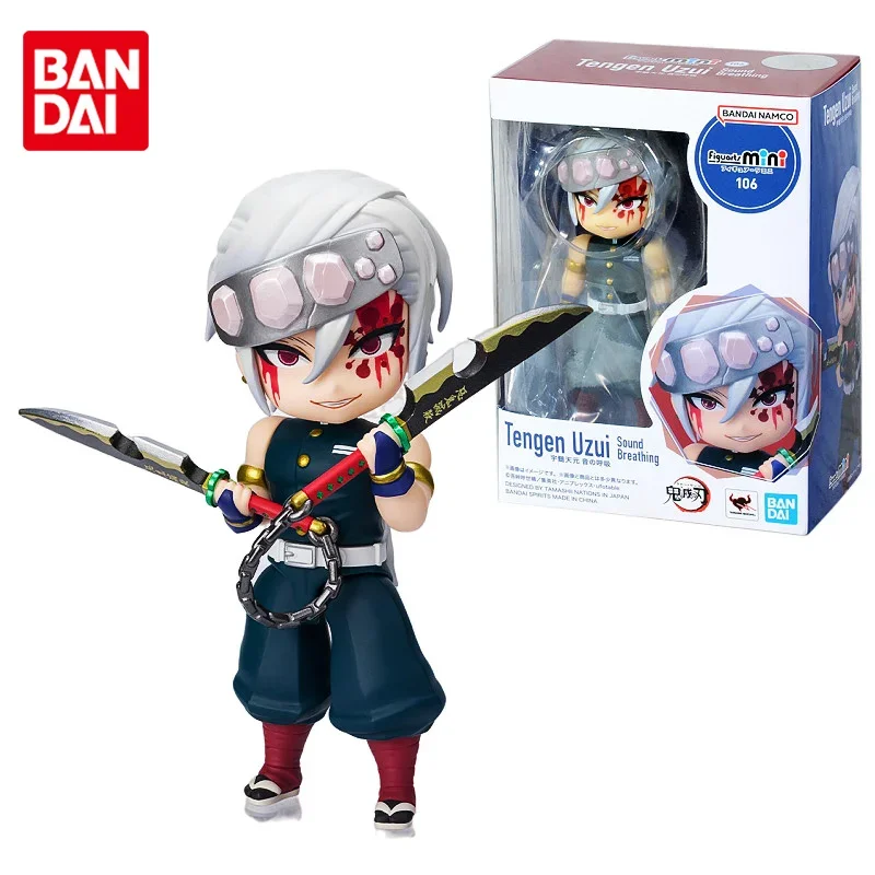 

Bandai Original Figuarts Mini Demon Slayer Anime Figure Uzui Tengen Action Figure Toys For Boys Girls Children Birthday Gifts