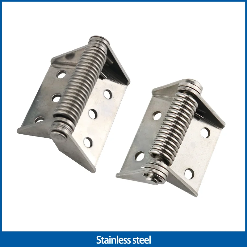 Heavy Duty Thickened Stainless Steel Hinge Electrical Cabinet Door With Automatic Spring Closing And Resetting Function