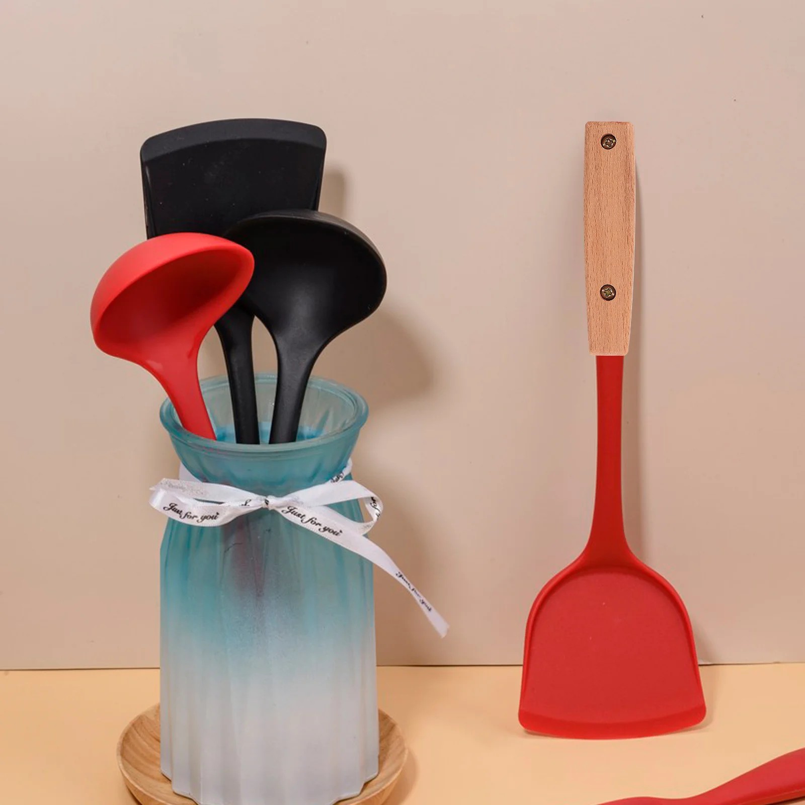 

Spare Handle Replacement Parts Spatula Pot Anti-scald Handles for Removable Accessories Replaceable