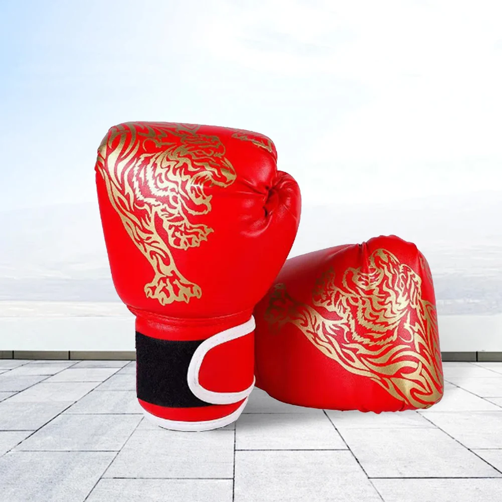 Guantoni da boxe Guanti da boxe professionali traspiranti Comodi guanti Muay Thai Guanti da allenamento per punzonatura per sacchi di sabbia da allenamento