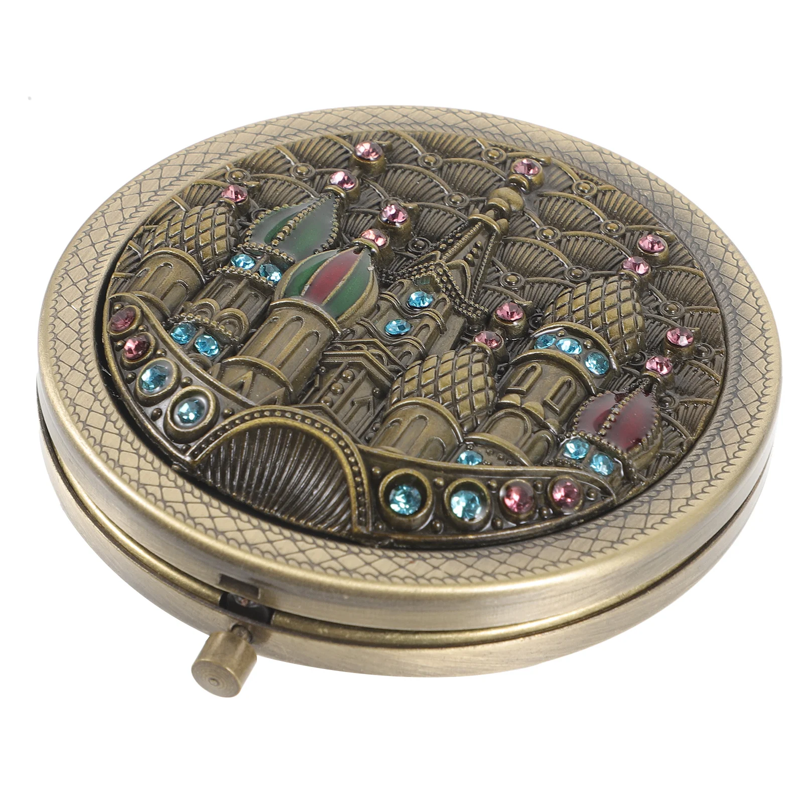 

Small Compact Mirror Hand Handheld Handbag Mirrors Pocket Women Portable Vintage