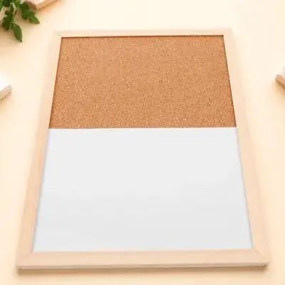 Cork Memo Inch Natural Wood Frame Home Message For Notes Magnetic Bulletin Board Photos Display Wall Decor Bulletin Board