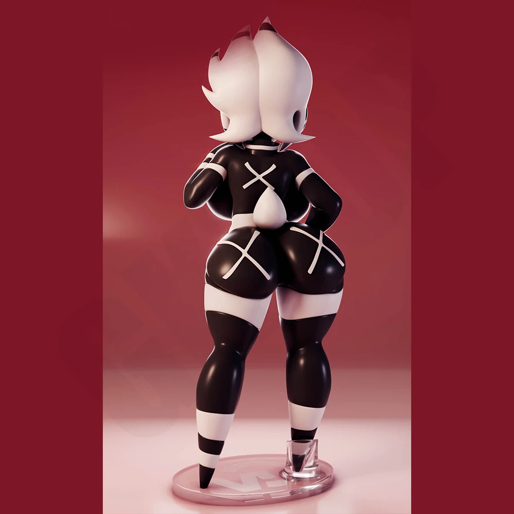 1/24 Marie Sexy Girl Figurine in resina giocattolo non verniciato GK bambola smontato stampa 3D assemblaggio miniatura riduzione statua giocattolo