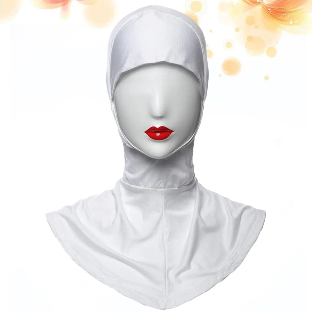 Moslim hijab cap 43x45cm, ademend, verstelbaar, modal stof, hoofddeksel voor Ramadan, zomer sjaal, wikkelbandana, binnenhijab
