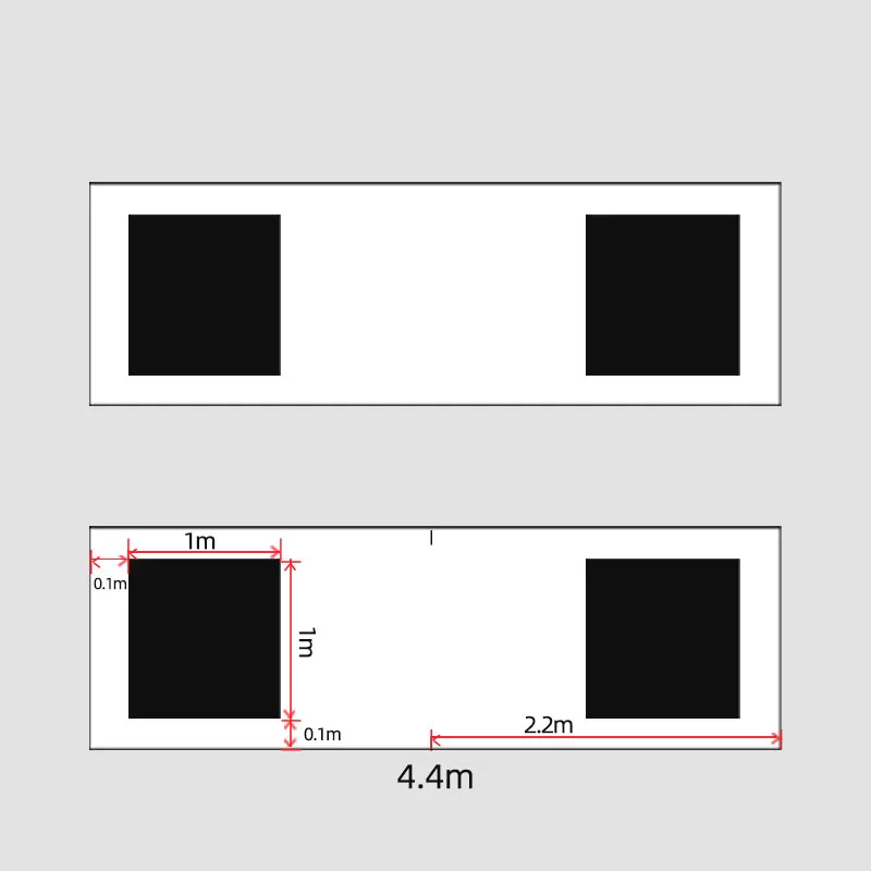 360 panoramic debugging cloth