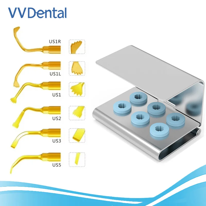 VVDental Dental Piezo Surgery Tips Kit For Woodpecker Mectron piezosurgery Piezosurgery Cutter Bone Tools Piezotome Surgery