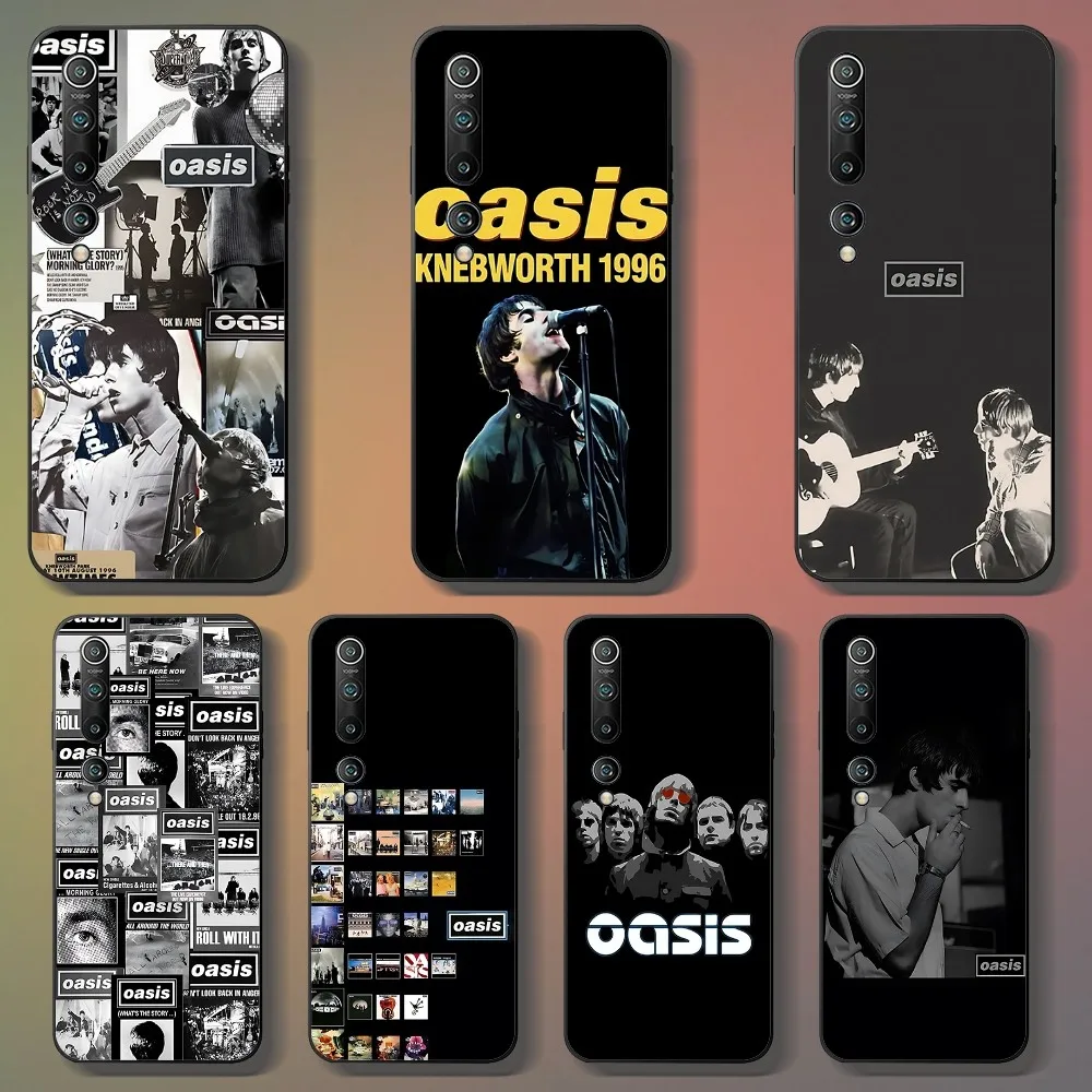 O-Oasis-s Band Phone Case For Xiaomi 11 Redmi Note 11 5G 8T 9A 9 10T Note8Pro Note9 12SUltra Black Case