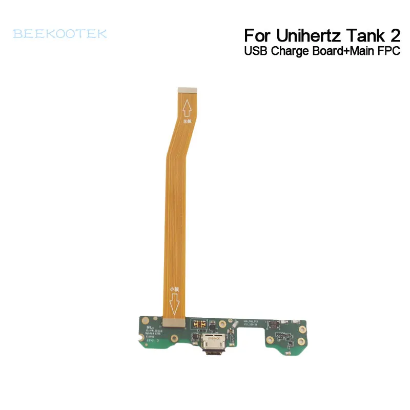 

New Original Unihertz Tank 2 USB Board Base Charging Port Board With Main FPC Accessories For Unihertz Tank 2 8849 Smart Phone